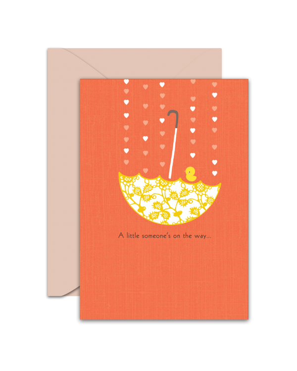 Greeting Card - GC2916-HAL086 - A little someone's one the way
